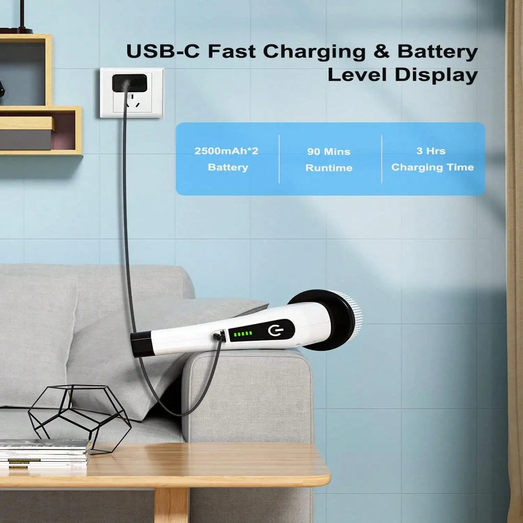 Vlixpy™ 2500mah Premium Power Scrubber