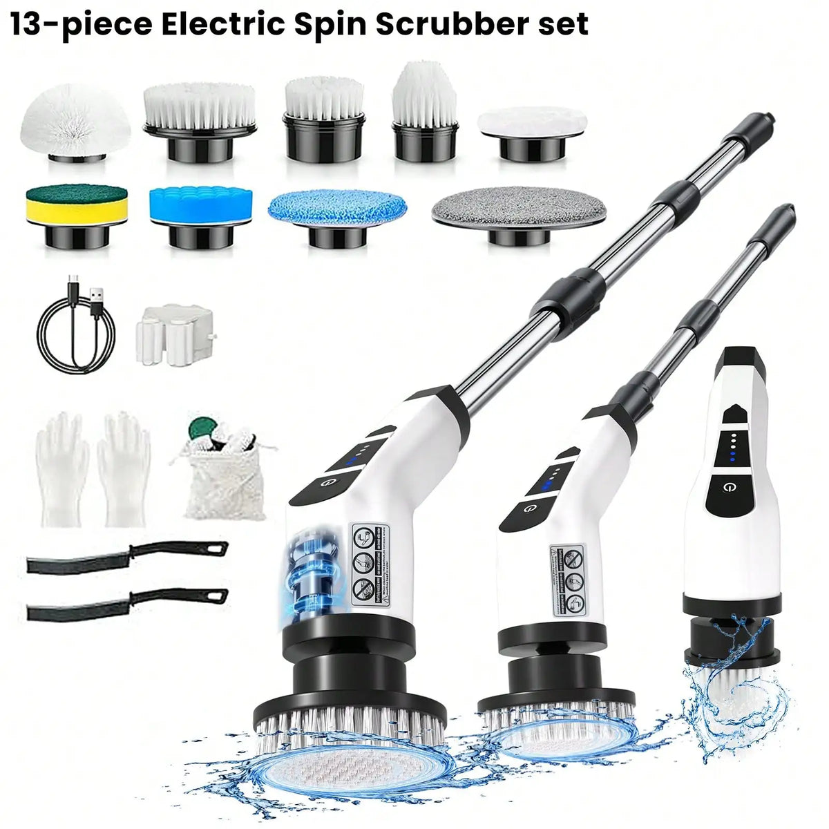Vlixpy™ 2500mah Premium Power Scrubber
