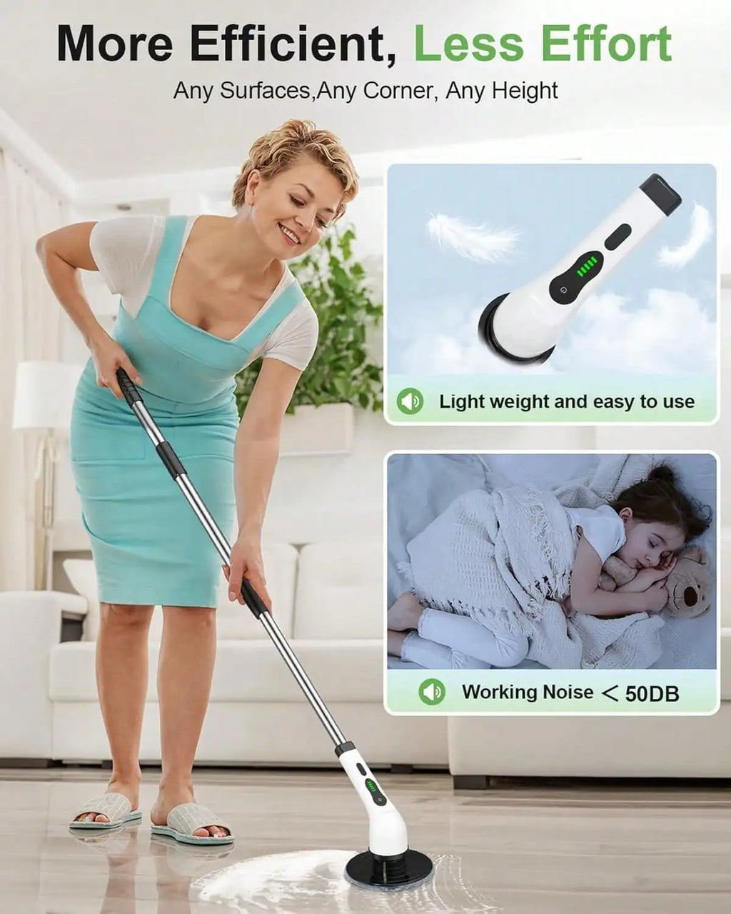 Vlixpy™ 2500mah Premium Power Scrubber